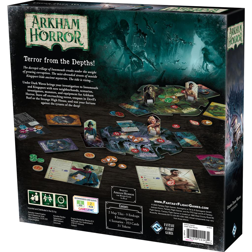 Arkham Horror Under Dark Waves Expansion